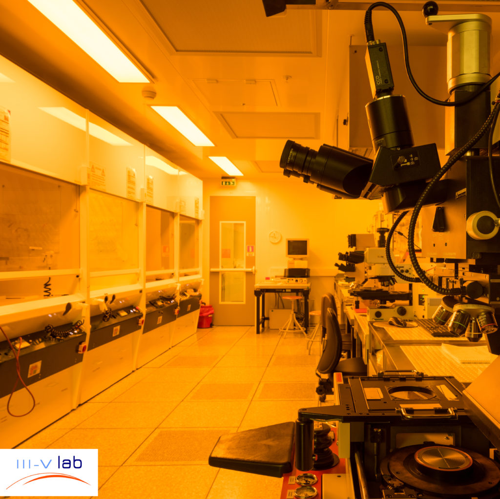 Étapes de photolithographie pour la fabrication de diodes laser FIRSTTF